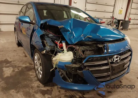 2017 Hyundai Elantra Gt из США, поврежденный, VIN KMHD35LH4HU369225